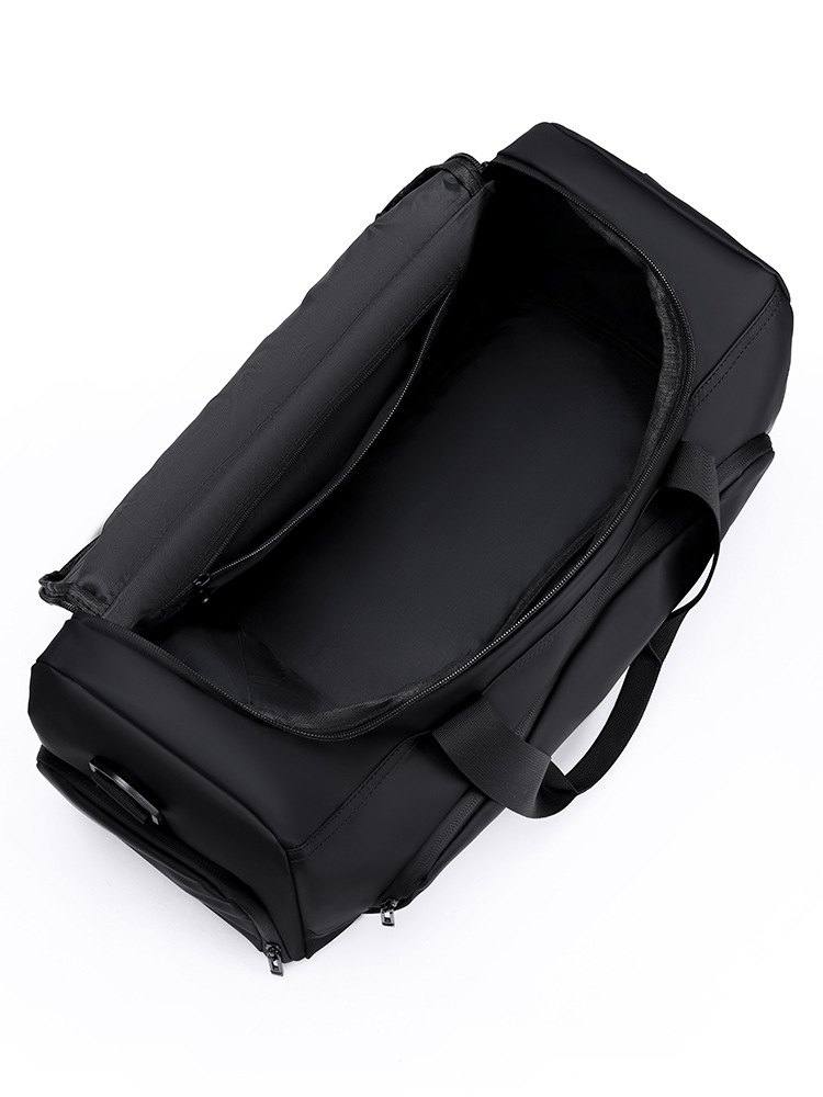 Textura transfronteriza de hombres secos y húmedos separación bolsa de ejercicios bolsa de hombro portátil de gran capacidad bolsa de viaje de negocios simple reunión