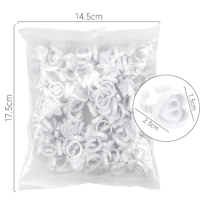 False eyelashes for extension, glue, ring for eyelashes