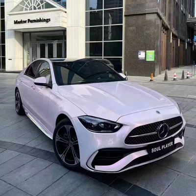 Manufacturer's Ready-Made Car Color Changing Film Pet Huayue Pink Feizi Xiaoxiao Cross-Border Hot Selling Car Body Color Changing Film Can Be Cut
