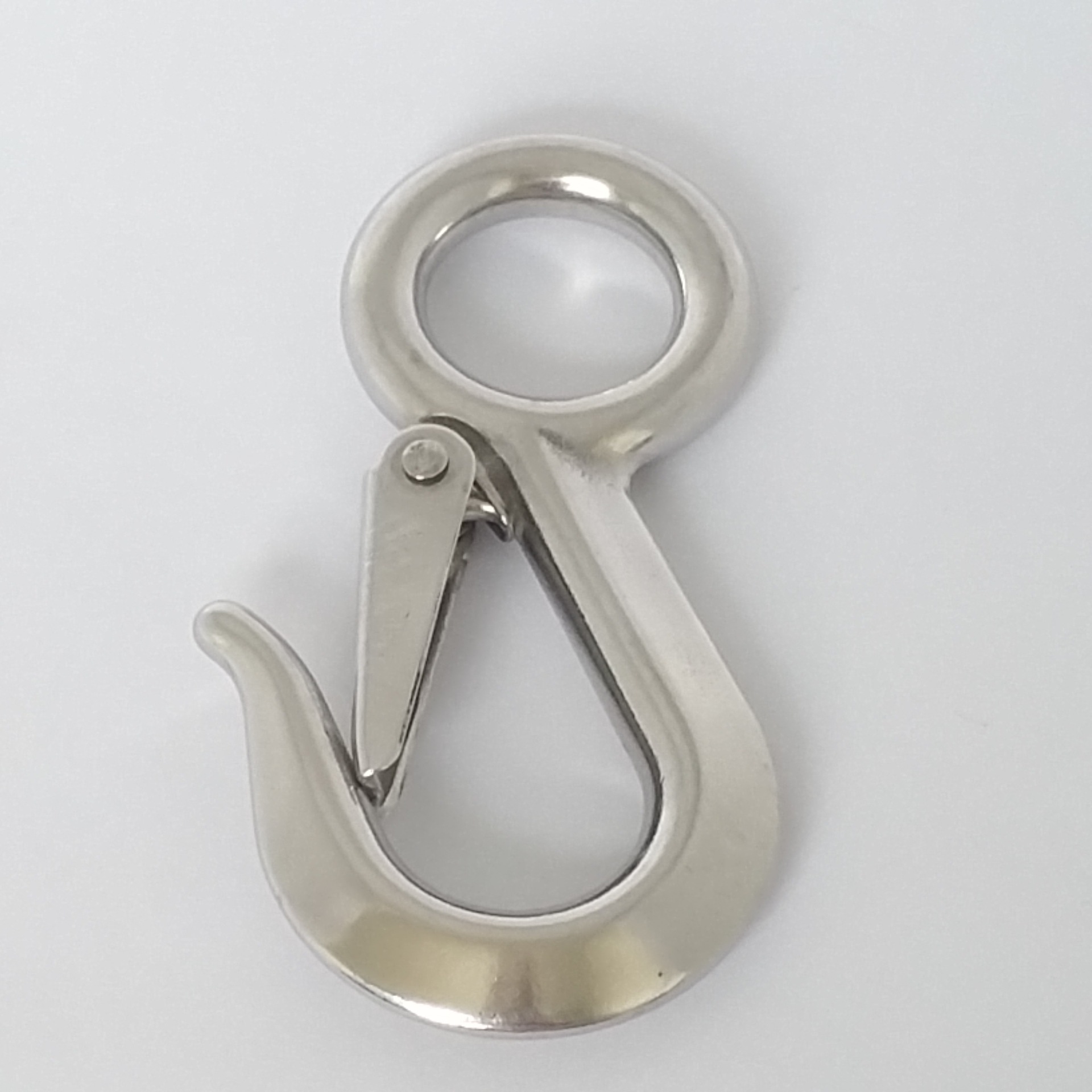 不锈钢货钩拉钩 超强拉力简易钩 登山钩 索具五金 出口精品弹簧钩