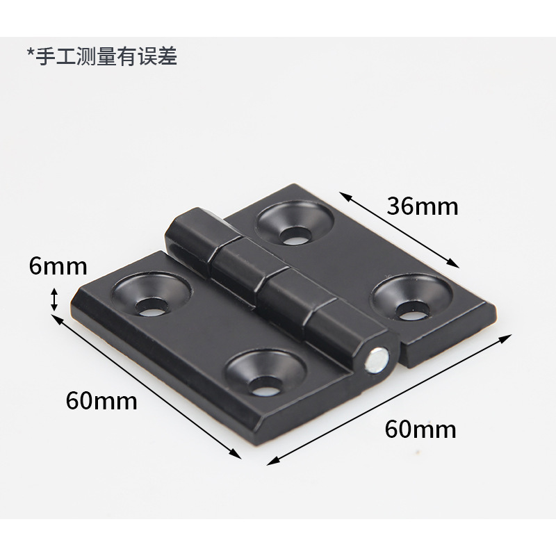 镀铬锌合金合页铝配电箱4060电柜门合页机床工业铰链重型加厚金属|undefined