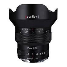 AstrHori岩石星12mm f2.8鱼眼镜头适用索尼/佳能RF尼康Z松下L微单