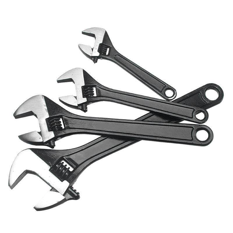 Llave móvil gran apertura multifuncional mango corto pequeña llave herramienta pinza de tubería universal boca abierta lavabo sanitario mano