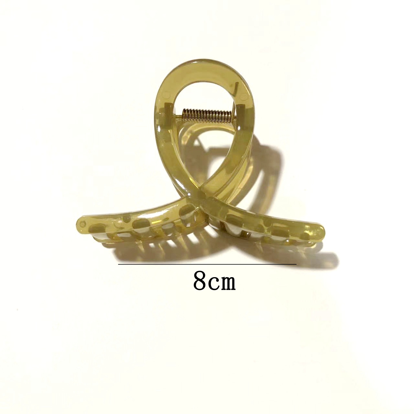높이 8cm 클립 8개 [젤리그린] PS 소재