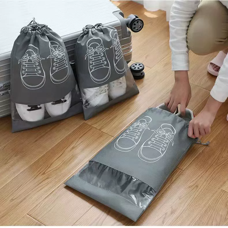 Storage system, shoe bag, comfortable footwear, storage bag