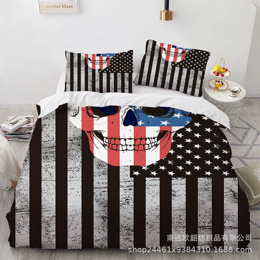 Set, bedspread, duvet cover, wish, Amazon, 3D, 3 piece set