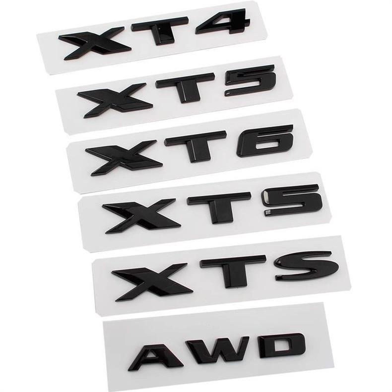 Suitable for Cadillac CT4, CT5, CT6, ATSL, XTS, XT6, and XT5 models; silver rear emblem