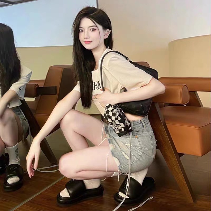 Mismo Estilo De Zapatillas De Globo Mate Pisando Heces Sintiendo Flor Cruzada Ropa De Abrigo Para Mujer Aumentada En Cm Chanclas De Fondo Grueso Mujer_voghion.com