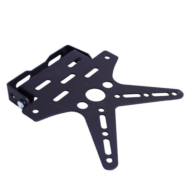 Motorcycle Electric Vehicle Modification Accessories License Plate Holder Adjustable Movable Swallow Type License Plate Holder Cross-Border Hot Sale