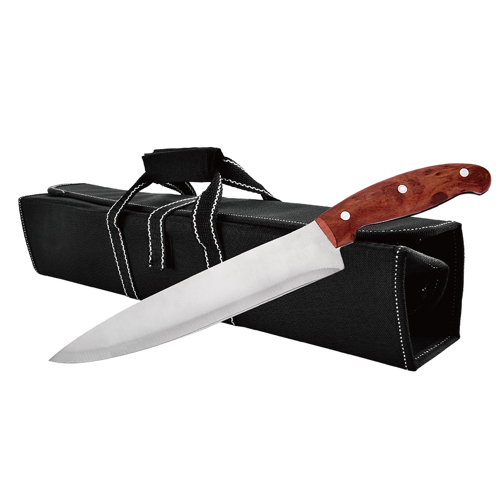 Juego de cuchillos de cocina 9 piezas – acero inoxidable para hogar, barbacoa o restaurante