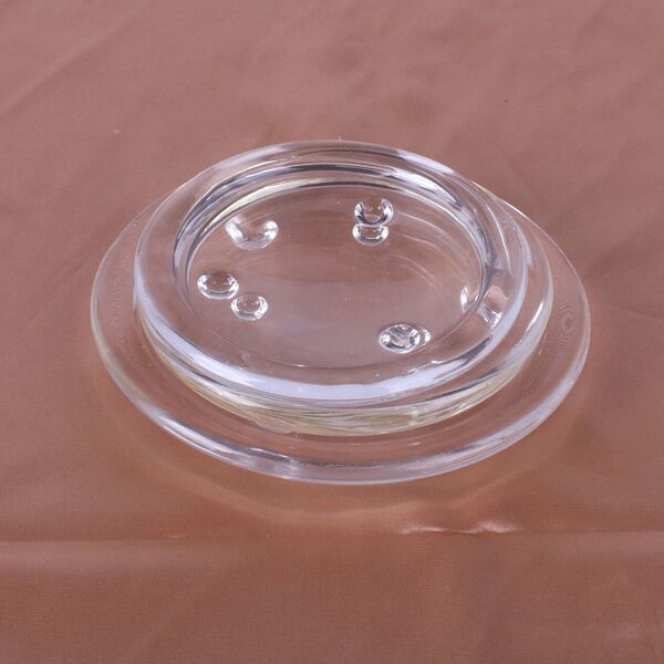 Glass candle