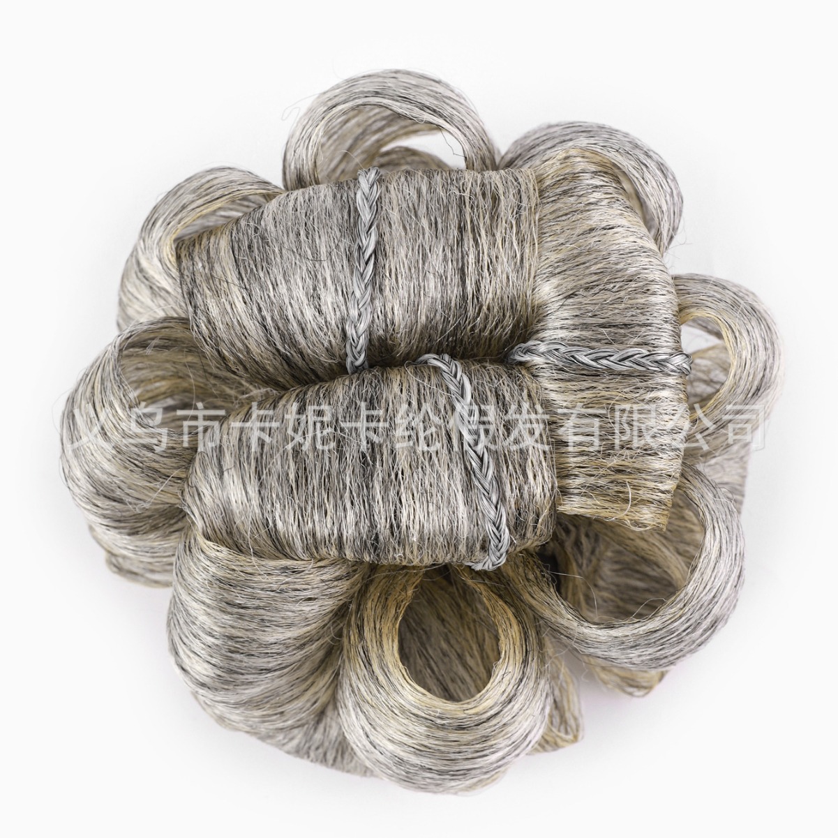 NEWLOOK peluca, anillo de pelo, bolas de cabeza, cabello, cabello mate, cabello de brotes de flores