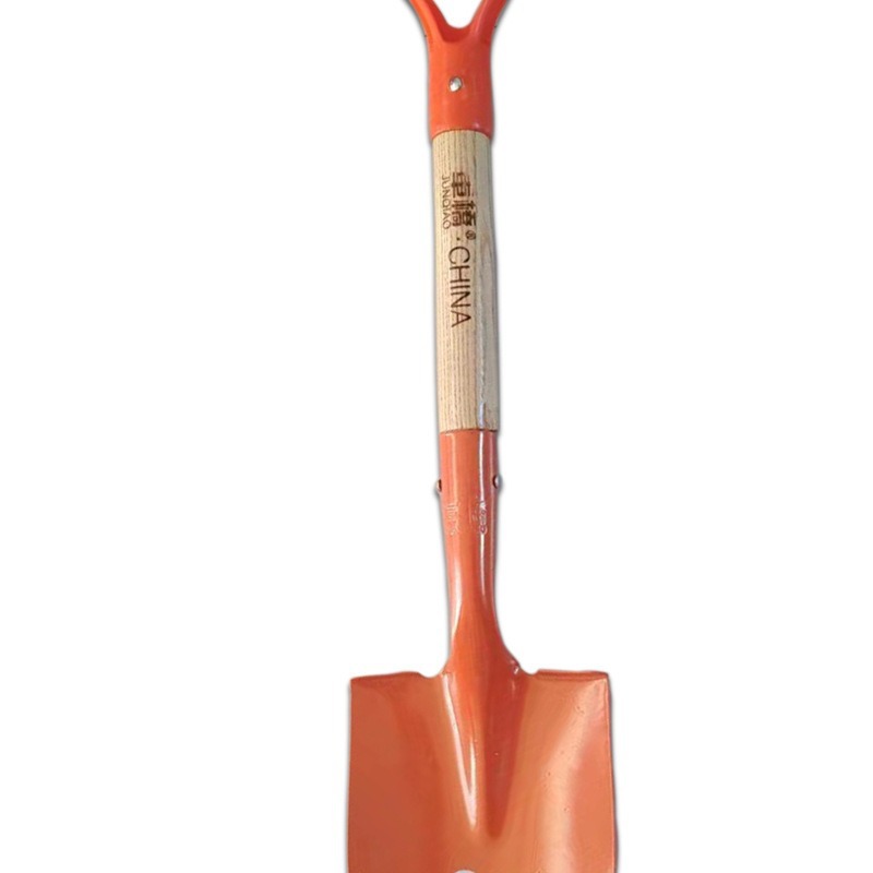 园林秀秀铲儿童户外园林尖平头木柄铲 消防配套救生铲迷你锹铲子