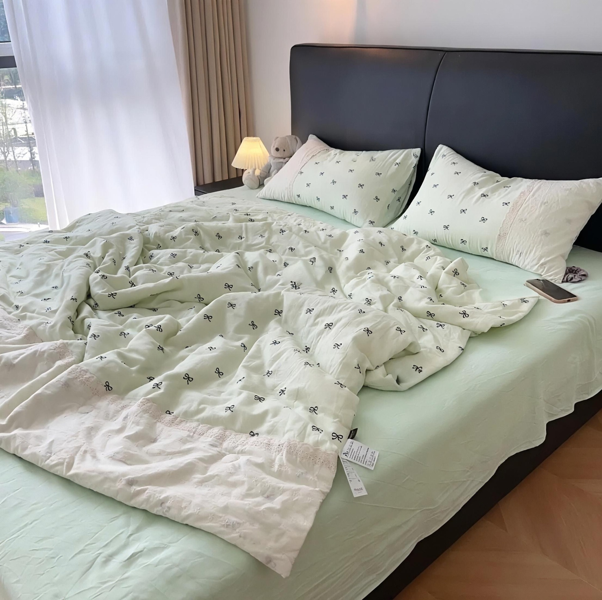 라임 민트 웰트 레이스