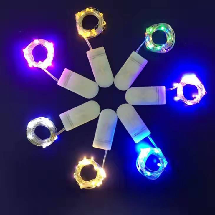 2032纽扣灯串铜丝灯led灯串圣诞灯礼盒灯蛋糕花束装饰灯 可加工