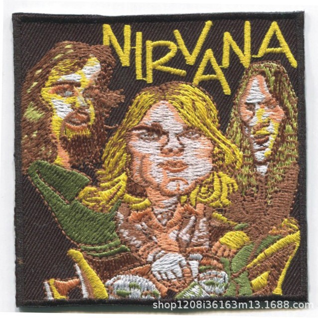 魔术贴绣花章 3英寸75%绣 、绣花章仔  厂家低价销售 快速出货