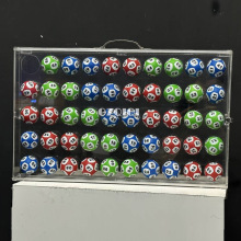 台球12面50mm实心球EVA摇珠球抽奖球摇奖球数字乒乓球实心球