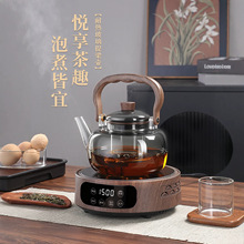 玻璃煮茶壶家用耐高温明火电陶炉烧水壶煮茶器2026新款提梁泡茶壶