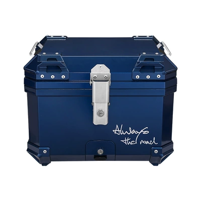 Motorcycle trunk Special Trunk Electric - mt45-mediterranean-blue-46-backrest-lining