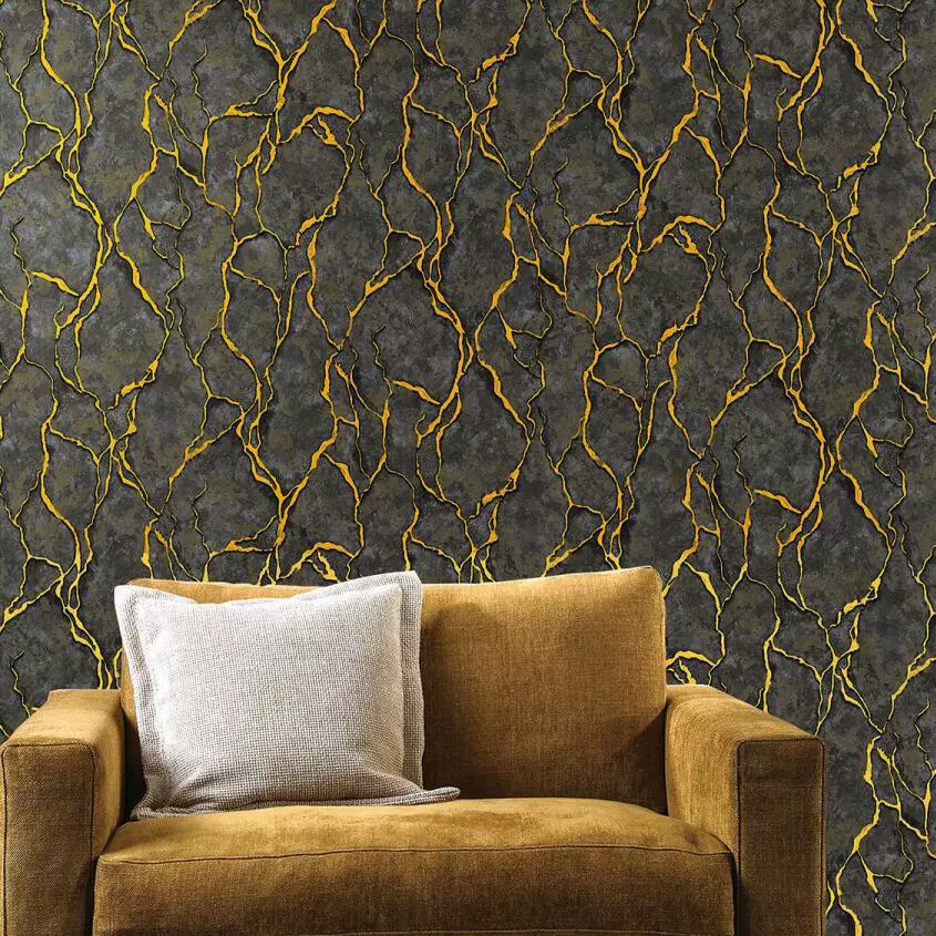 Three dimensional marble modern wallpapers PVC, 3D, (Physicals)