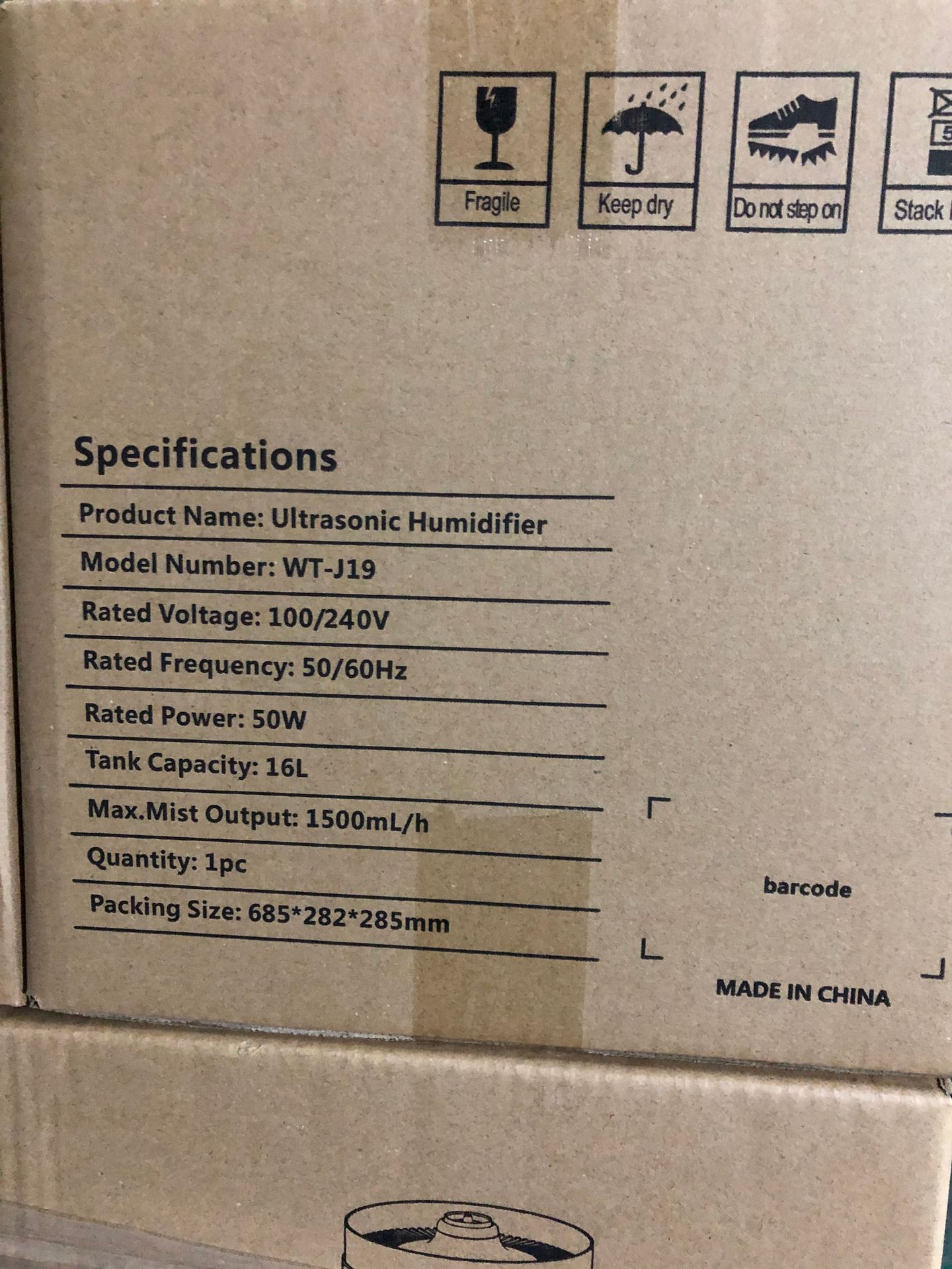 Industrial humidificador gran volumen de niebla hogar gran capacidad dormitorio mudo mujeres embarazadas bebé esterilización Oficina eléctrica aerosol