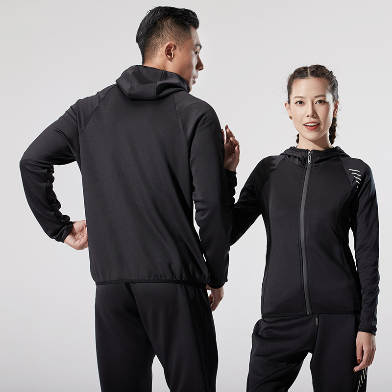 Vinter Nyt Studenter Sportstøj Forår og Efterår Voksen Sport Casual To-delt hætte løst sæt_voghion.com