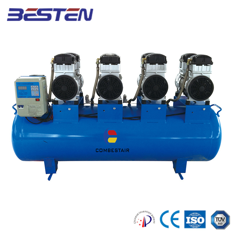 微型无油空压机环保工厂特销温州出口欧美长寿命耐SZW0.60/7 220V