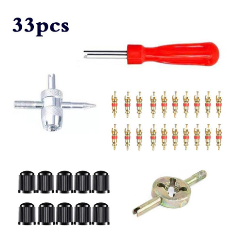 Valve core set tool tire valve core valve cap valve core disassembly tool air core wrench