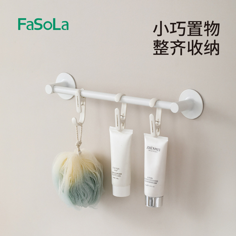 FaSoLa 双頭バインダークリップフックキッチンバスルームタオル吊り下げフック収納スナック小型クリップフォトクリップ|undefined