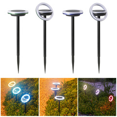 Solar lawn lamp, outdoor garden lamp, ground lamp, garden layout, villa decorative lighting, landscape night light