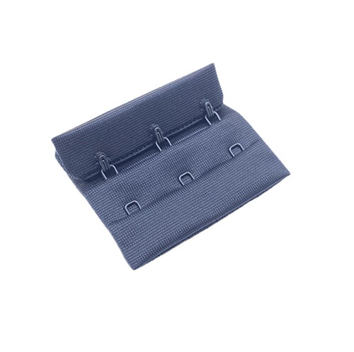 Underwear accessories nylon fur bottom button 5.7cm three rows three buttons concealed thread coated nylon back button bra extension button