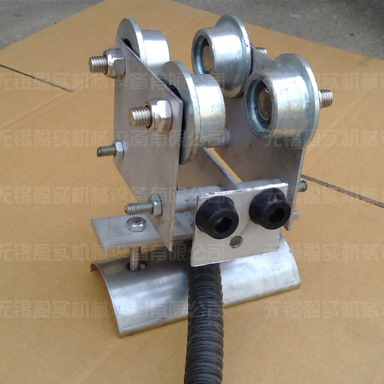 不锈钢304工字钢电缆滑车 室外防锈滑车 夹电缆气管油管