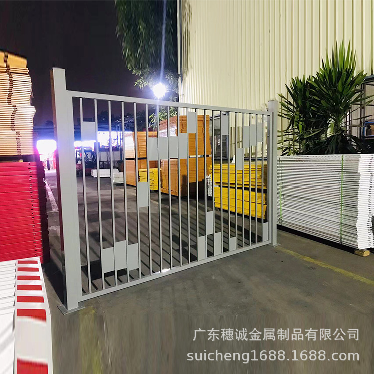 厂区铁艺栅栏院子围栏 佛山厂家锌钢围墙护栏景区防护耐用栏杆