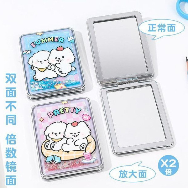 Songsong's summer square quicksand mirror cartoon high-value…