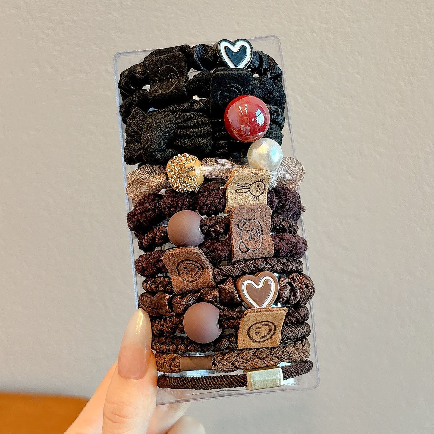 Coletero elástico sencillo de nuevo estilo 2026, banda para el pelo pequeña sin costuras para mujer, suave para el cabello, sujetador de cola de caballo.