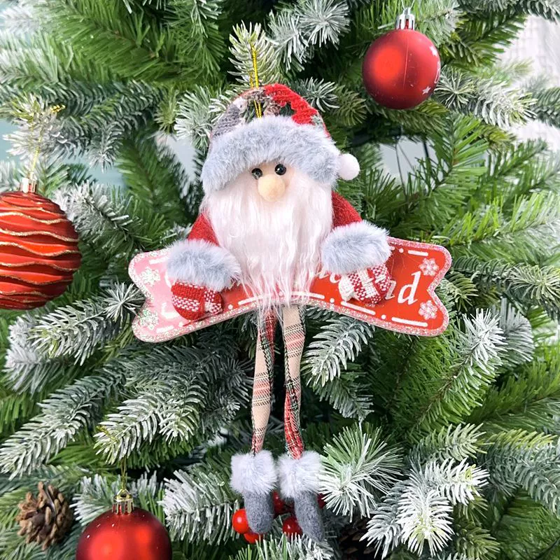 Christmas pendant with accessories, doll for elderly, (Cross-border trading)
