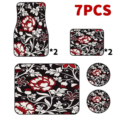 Set, Car-Specific Cup Mats 2-Piece: Universal Foot Pad - j18-disneybackstage-t