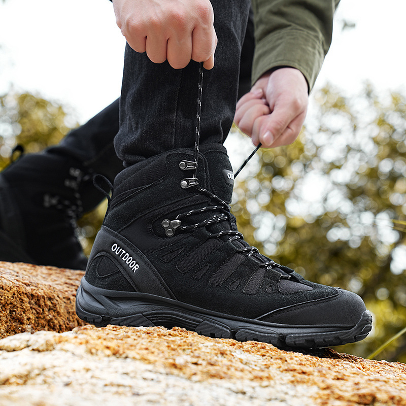 Botas militares, zapatos de combate transfronterizos para hombres, zapatos de entrenamiento de campo, zapatos de montaña, zapatos de senderismo transfronterizos