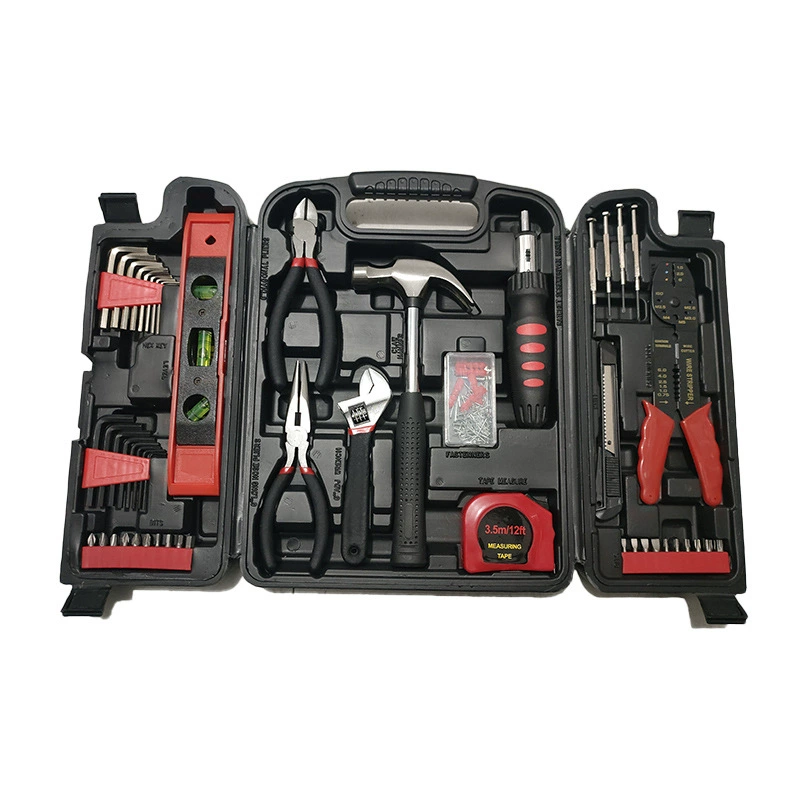 Set, screwdriver, hammer, 129 pieces, tiger