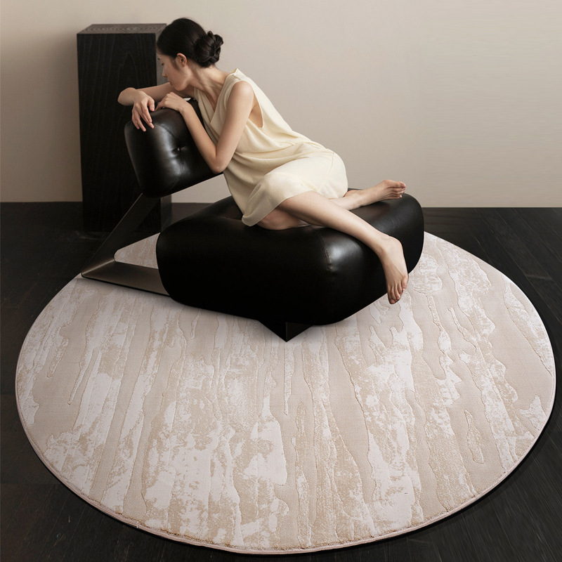 Alfombra de lujo ligera para el hogar, impermeable y antibacteriana para sala de estar, alfombra de cabecera para dormitorio, resistente a las manchas y fácil de cuidar, alfombra para estudio, personalizable y recortable.