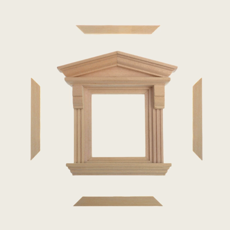 Dollhouse кукольный дом миниатюры мини двери и окна 1:12