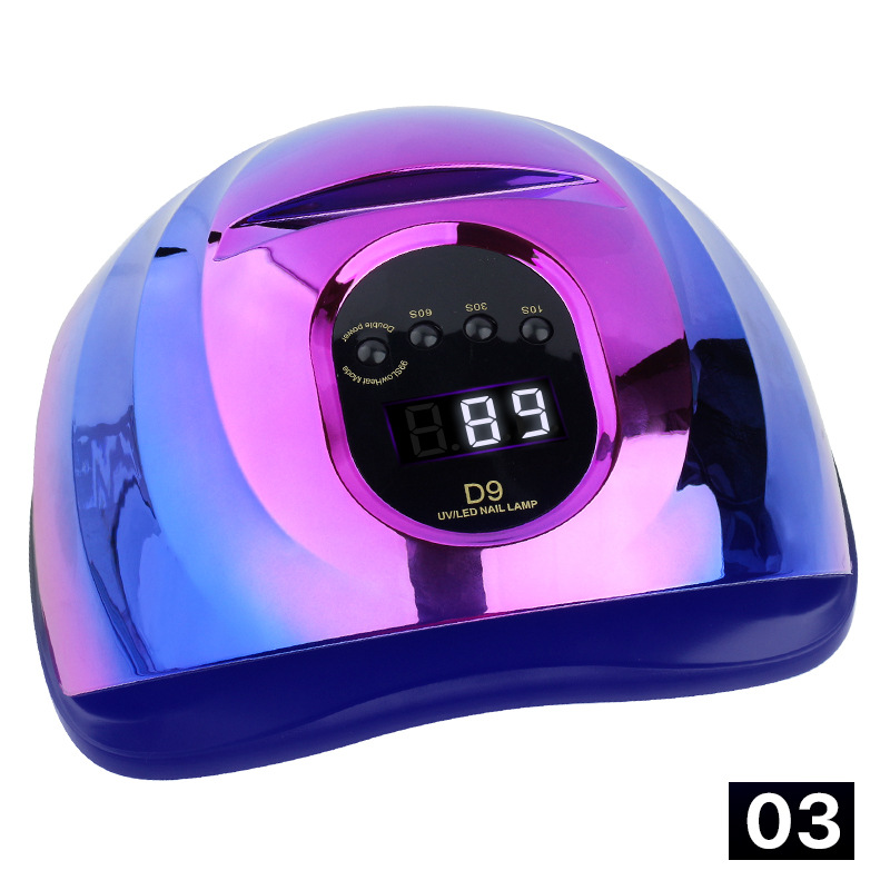 D9 Nail UV Lamp for Nail Salons, UV Nail Polish, Gel Nail Curing, Nail Dryer with Phone Holder Fast Drying.