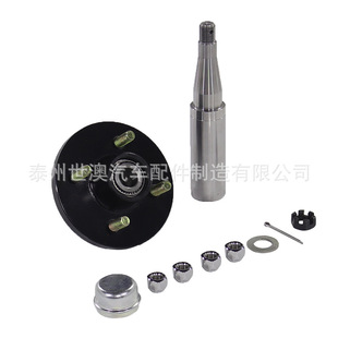 4-Hole 2200 Pound Hub Axle Head Hub Unit Trailer Axle Head Rv Trailer Haba Head Australian Model 140Atsr