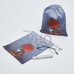 Directly supplied from the source manufacturer, colorful glasses cloth pockets, various glasses printed with logo, drawstring bags, digital printing