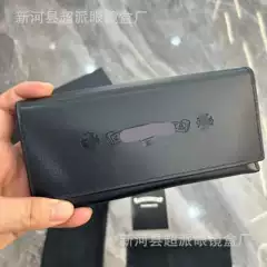 Crocore home glasses box sunglasses box set fashion brand sunglasses box black glasses box leather glasses box
