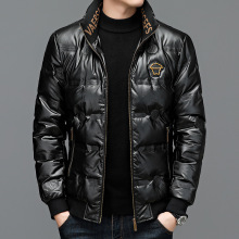 冬季羽绒服男新款高档男士潮牌休闲白鸭绒加厚立领保暖上衣外套男