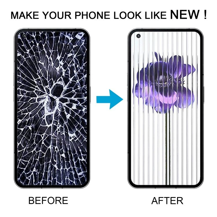 Сборка LCD-дисплея (Nothing) Phone1 / Phone2 / 3A, со рамой и сенсорным дигитайзером