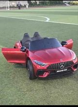梅赛德斯AMG宾士SL63儿童电动车四轮汽车玩具车可坐人带遥控跑车