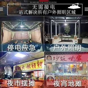 ✅ Night Market Stall Led Lamp Street Stall Outdoor Rechargeable Lighting Lamp Super Long Battery Life Large Capacity Energy Saving