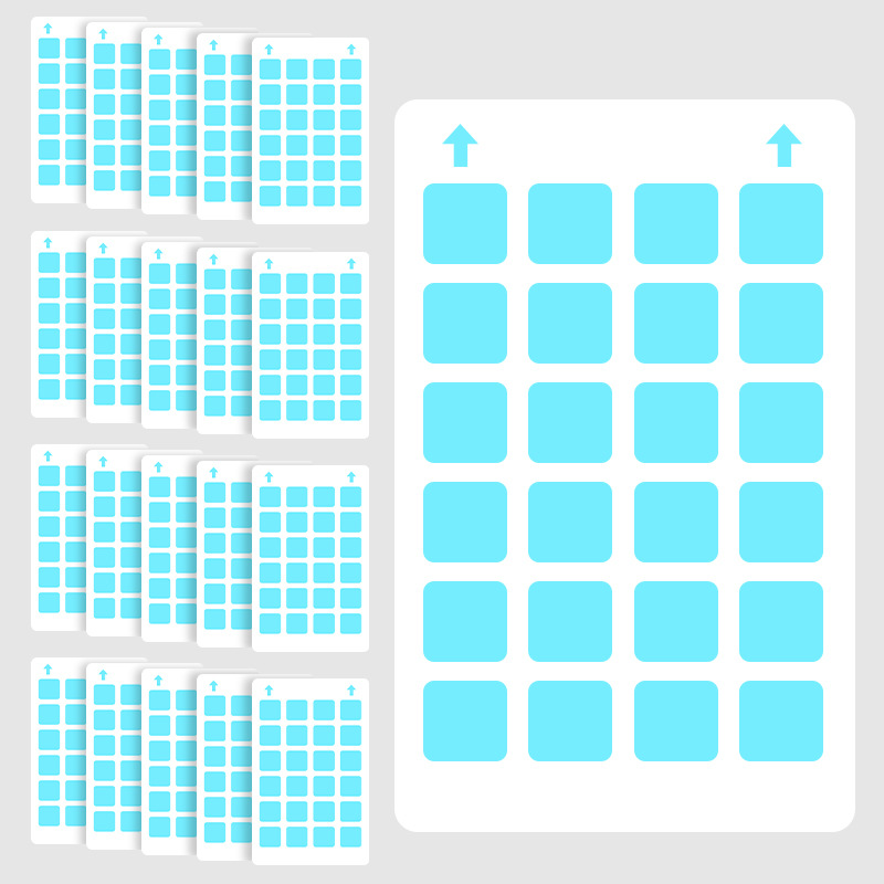跨境亚马逊粘虫板粘蝇纸灭蝇灯灭蚊粘纸粘蚊贴各种规格英文版厂家